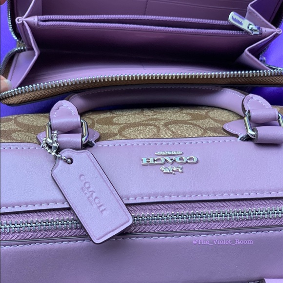 ▪️SALE▪️Signature Mini Bennett Satchel & Wallet - Picture 6 of 8